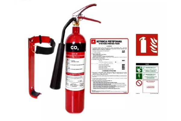 zestaw firmowy - co2 - ugs-2x boxmet boxmet trade gaśnice 2